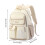 Nylon Book Bag For Daily Use Backpack With Reinforced-Black 4