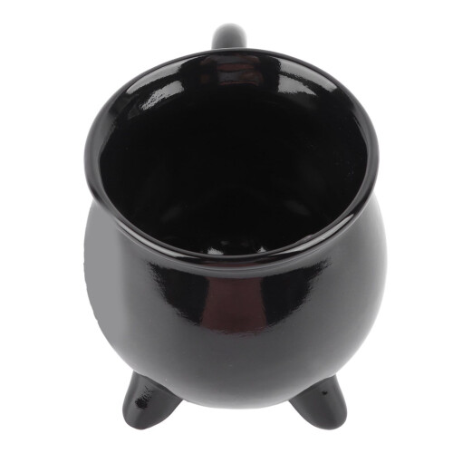 Witches Cauldron Mug 300ml 11.9oz Black Sealed 1