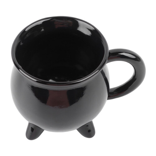 Witches Cauldron Mug 300ml 11.9oz Black Sealed 2