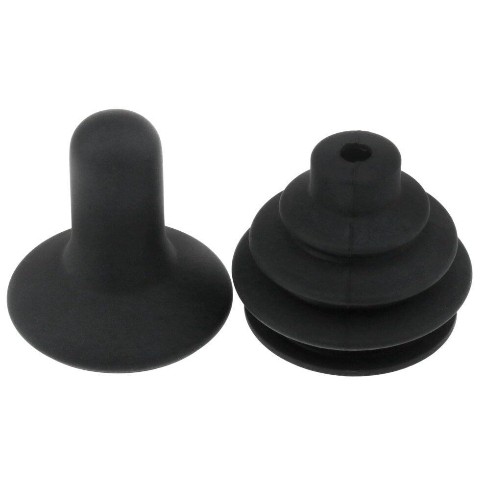 Black Electric Wheelchair Joystick Cover Waterproof Silicone Dust Protector NonâSlip Grip 1 Set