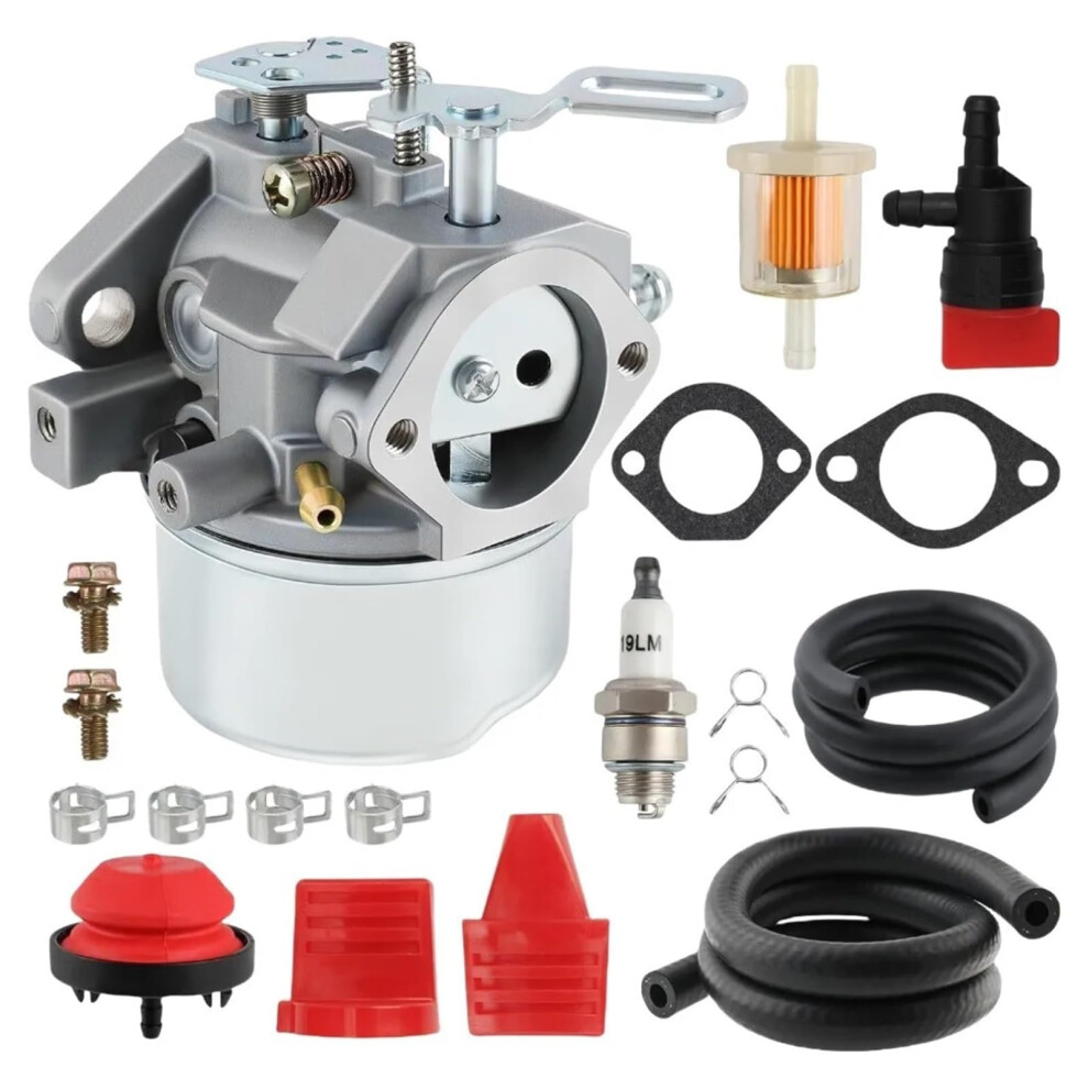 Snowblower Carburetor For Tecumseh Hmsk80 Hmsk90 Hmsk100 Lh318sa Â Smooth Engine Performance And Easy Installation 9330225318330