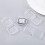 20 PCS Transparent Plastic Empty Earplugs Case Earplugs Box Storage Case 3