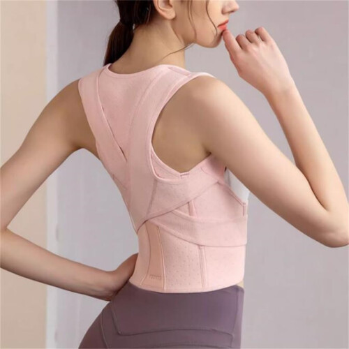 Invisible Posture Corrector for Women Adjustable Back Straightener Brace with Comfortable Shoulder Fit Large 2