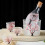 Elegant Japanese Glass Sake Set With Flower Pattern Sake Bottle 4