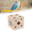 Natural Pine Bird Block Toy 7cm/2.8in for Parrots 1