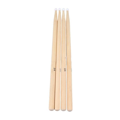 Pro & Beginner Maple Drumsticks 2 Pairs 5A Multi-Purpose for Practice & Stage 2