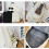 Trendy Daypack Lightweight Book Bag with Bows Practical-White 5