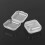 20 PCS Transparent Plastic Empty Earplugs Case Earplugs Box Storage Case 2