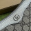 Gucci  Silver Rubberized Leather Clutch  19×10×3cm 3
