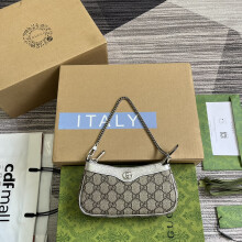 GUCCI Brown & Silver PVC Card Holder | Premium Quality Wallet