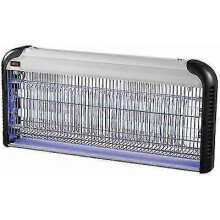 2 X 18W Electrical Insect Killer White Industrial Kitchen Home Bedroom Lounge