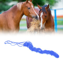 Slow Feed Forage Net Bag 124x8x8 cm 218g Blue