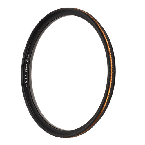 Soft Diffusion 1/4 Filter 62mm Matte Frosted Glass