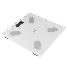 Digital Weight Scale 26x26 cm White 150mAh CR2032