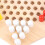 Chinese Checkers Board Set Solid Wood 6-Color Pegs 8