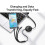 100W Retractable USB Charging Cable for , , , - USB-C Fast Charge 3