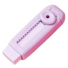 (Purple) Sliding Retractable Eraser, Soft Rubber Erasers, Push Pull Large Pencil Eraser for Students Kids, School Office Supplies