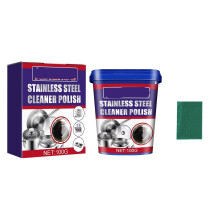 Stainless Steel Cleaner Paste 3PCS Powerful Stain Removal Rust Protection for Kitchen Appliances