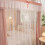 Princess Bed Canopy with DoubleLayer Lightproof Lace, Four Corner Post Luxury Drapes for Full Size Walnut Bed 5