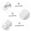 4pcs Adjustable Bed Sheet Straps HeavyDuty Elastic Clips Wrinkle Corner Holders White 4