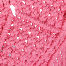HandWoven Tassel Tapestry Pink 58cm x 34.5cm, 289g