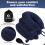 Adjustable Cervical Neck Traction Device for Pain Relief and Posture Correction Blue04 4