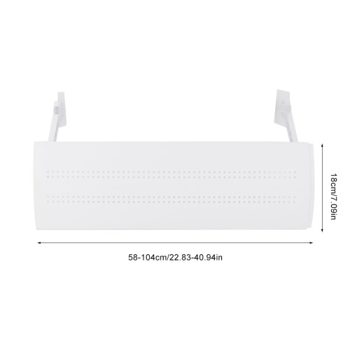 Windshield #2, 56x18 cm-106x18 cm, ABS Retractable