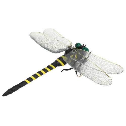 12cm Dragonfly Model PVC Ornament with Lanyard Pin 1