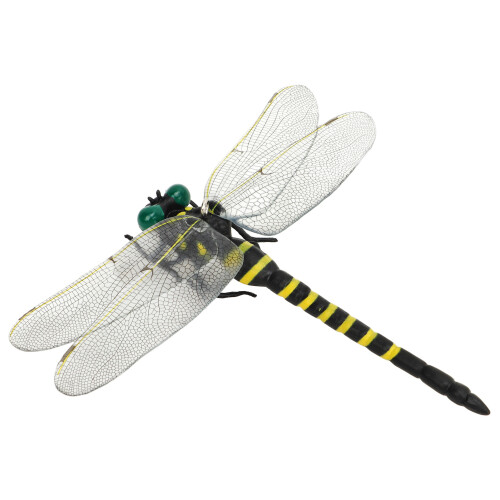 12cm Dragonfly Model PVC Ornament with Lanyard Pin 2