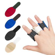 4PCS Finger Splint Set Adjustable Finger Brace for Broken or Injured Fingers Arthritis Support