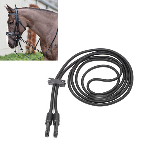 Horse Side Reins Elastic Latex Adjustable Rope