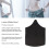 BBL Lumbar Board Black Foam Back Board for Post Lipo Recovery with Targeted Compression Support 3
