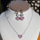 Magnifique collier et boucles d'oreilles en forme de-collier 5