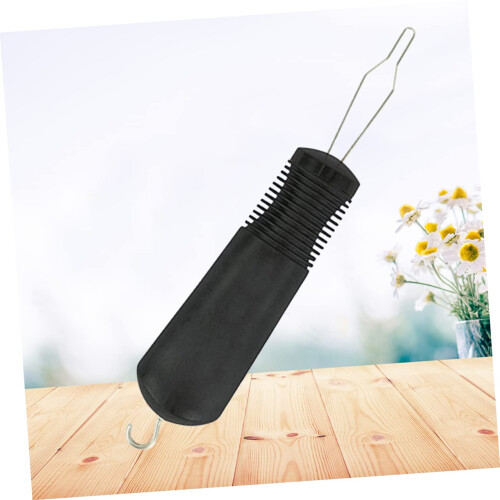 Button Hook Dressing Aid and Zipper Puller Tool for Disabled, OneHand Operation, Ergonomic Grip 2