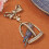 Broche unique en alliage fabriquée à la main, idéale pour 4