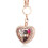 Metal Jewelry Component Heart Shape-black single pendant 7