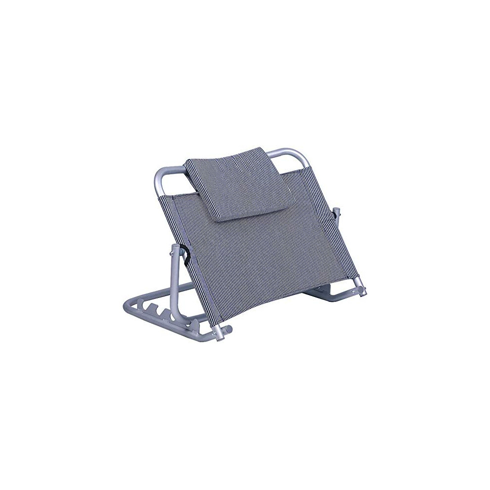 Adjustable Bed Backrest with Ergonomic Armrest and Washable Headrest, Folding Support for Reading and Relaxing