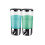 Wall Mounted Liquid Soap Dispenser 800ML Large Capacity with Visible Level and Secure Lock for Bathroom 1