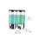 Wall Mounted Liquid Soap Dispenser 800ML Large Capacity with Visible Level and Secure Lock for Bathroom 2