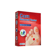 42Pcs/Box Foot Corn Plaster Effective Breathable Waterproof Foot Corn Removal Patch for Skin Care