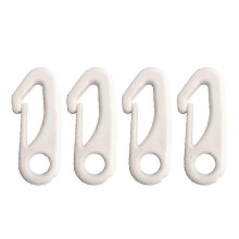 Flagpole Clip Hook, 4 Pcs Nylon Flagpole Attachment for Flags, UV Resistant Easy Install