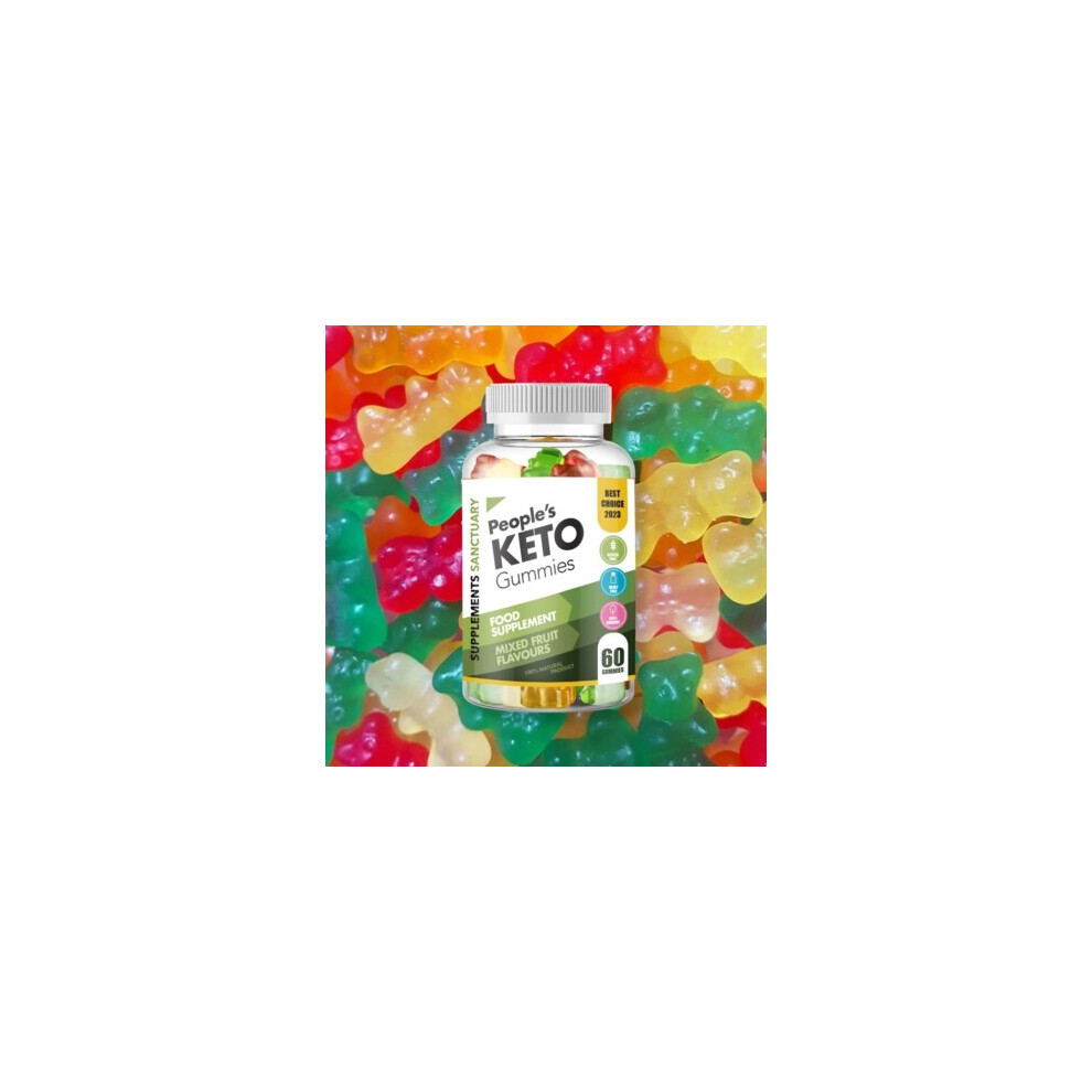 Peoples Keto Gummies Mixed Fruit Flavours 60 Keto Gummies