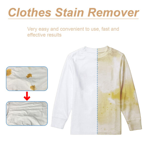 Fabric Rust Stain Remover 80ml – Fast Rust Removal, Fabric Safe Formula, Fresh Scent for Clothes 1