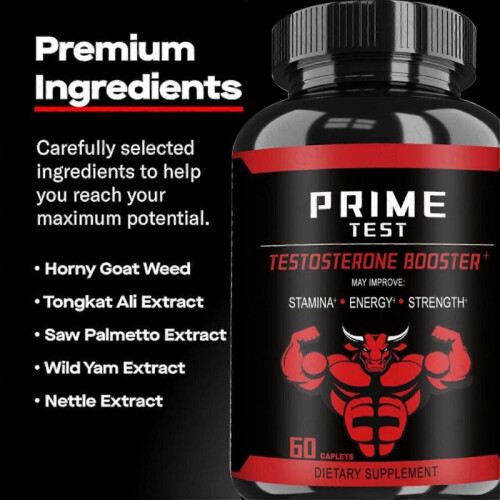 Mans BOOSTER Test 60 Count Nutrition Gels & Chews 1