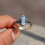 Ring, Bohemian Vintage Leaf Rectangle Zircon Women's Hug Ring 4