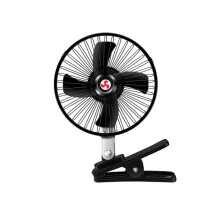 Výkonný upevňovací klip do auta, chladenie, vysoký výkon vetra, elektrický ventilátor, špecifikácia: 6 palcov,