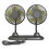 Double Head Hose USB Car Mini Fan Home Car Dual-purpose Multi-function Fan(Black) 1