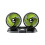 F622 Car Creative Folding Rotatable Double Head Electric Cooling Fan, Style:12V Cigarette Lighter 1