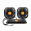 Gaothrán Leictreach Mini USB 12/24V do Ghluaisteáin 1