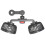 5V 2A Car Rear Seat Back USB Interface Powerful Double-headed Fan(F4207) 2